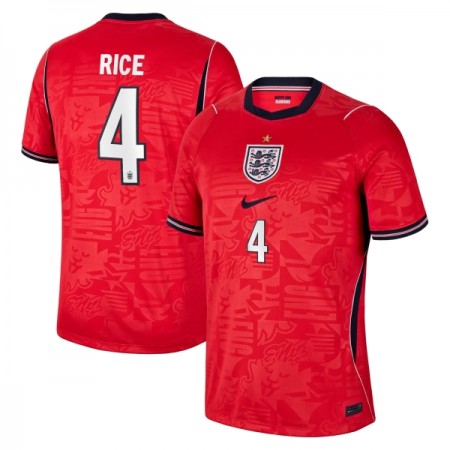 England Rice 4 Bortedrakt VM 2026 Kortermet
