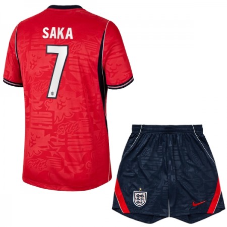 England Saka 7 Barn Bortedrakt VM 2026 Kortermet