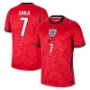 England Saka 7 Bortedrakt VM 2026 Kortermet