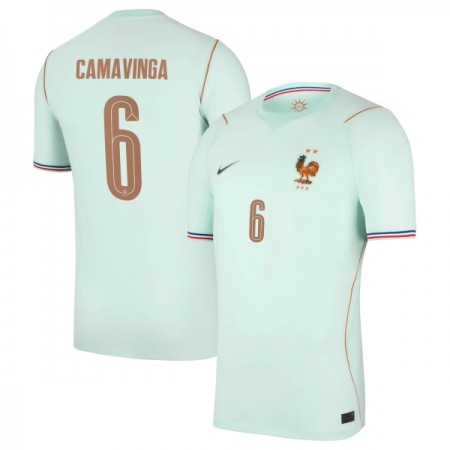 Frankrike Camavinga 6 Bortedrakt VM 2026 Kortermet Frankrike Camavinga 6 Bortedrakt VM 2026 Kortermet