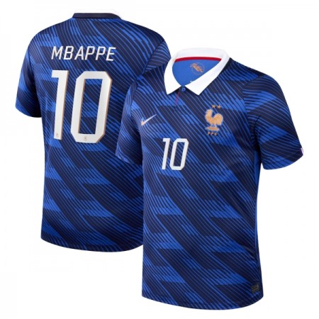 Frankrike Mbappé 10 Hjemmedrakt VM 2026 Kortermet Frankrike Mbappé 10 Hjemmedrakt VM 2026 Kortermet