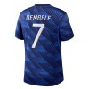 Frankrike Ousmane Dembele 7 Hjemmedrakt VM 2026 Kortermet