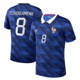 Frankrike Tchouameni 8 Hjemmedrakt VM 2026 Kortermet