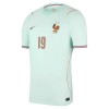 Frankrike Theo Hernandez 19 Bortedrakt VM 2026 Kortermet