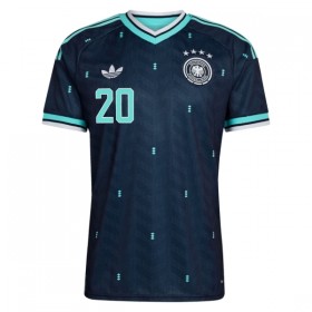 Tyskland Gnabry 20 Bortedrakt VM 2026 Kortermet