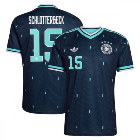 Tyskland N. Schlotterbeck 15 Bortedrakt VM 2026 Kortermet Tyskland N. Schlotterbeck 15 Bortedrakt VM 2026 Kortermet