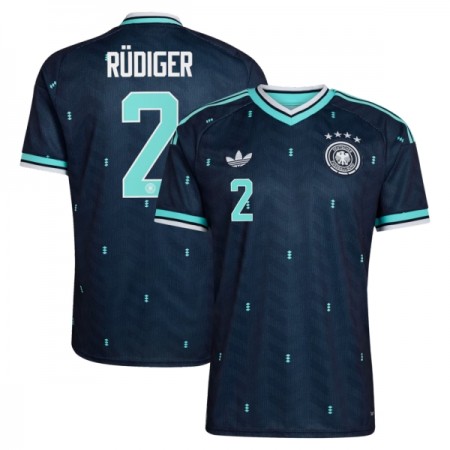 Tyskland Rudiger 2 Bortedrakt VM 2026 Kortermet Tyskland Rudiger 2 Bortedrakt VM 2026 Kortermet