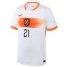 Nederland F. De Jong 21 Barn Bortedrakt VM 2026 Kortermet