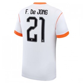 Nederland F. De Jong 21 Bortedrakt VM 2026 Kortermet