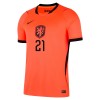 Nederland F. De Jong 21 Hjemmedrakt VM 2026 Kortermet