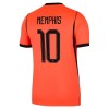 Nederland Memphis 10 Hjemmedrakt VM 2026 Kortermet