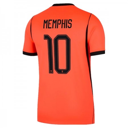 Nederland Memphis 10 Hjemmedrakt VM 2026 Kortermet