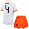 Nederland Virgil 4 Barn Bortedrakt VM 2026 Kortermet Nederland Virgil 4 Barn Bortedrakt VM 2026 Kortermet