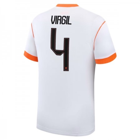 Nederland Virgil 4 Bortedrakt VM 2026 Kortermet Nederland Virgil 4 Bortedrakt VM 2026 Kortermet