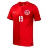Canada Davies 19 Hjemmedrakt VM 2026 Kortermet