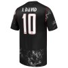 Canada J. David 10 Bortedrakt VM 2026 Kortermet Canada J. David 10 Bortedrakt VM 2026 Kortermet