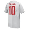Canada J. David 10 Tredjedrakt VM 2026 Kortermet Canada J. David 10 Tredjedrakt VM 2026 Kortermet