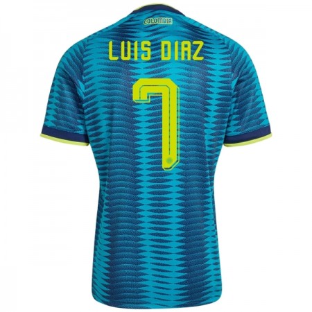 Colombia Luis Diaz 7 Bortedrakt VM 2026 Kortermet Colombia Luis Diaz 7 Bortedrakt VM 2026 Kortermet