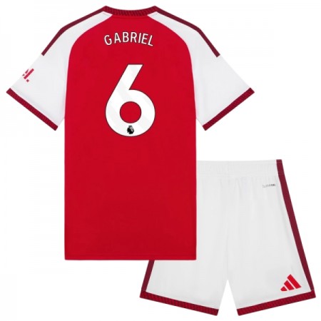 Arsenal Gabriel 6 Barn Hjemmedrakt 2026-27 Kortermet Arsenal Gabriel 6 Barn Hjemmedrakt 2026-27 Kortermet