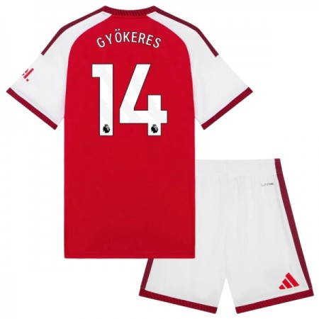 Arsenal Gyokeres 14 Barn Hjemmedrakt 2026-27 Kortermet Arsenal Gyokeres 14 Barn Hjemmedrakt 2026-27 Kortermet