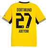 Borussia Dortmund Adeyemi 27 Hjemmedrakt 2026-27 Kortermet Borussia Dortmund Adeyemi 27 Hjemmedrakt 2026-27 Kortermet