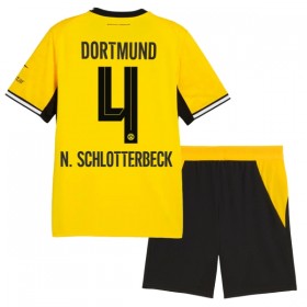 Borussia Dortmund N. Schlotterbeck 4 Barn Hjemmedrakt 2026-27 Kortermet