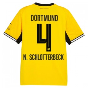 Borussia Dortmund N. Schlotterbeck 4 Hjemmedrakt 2026-27 Kortermet