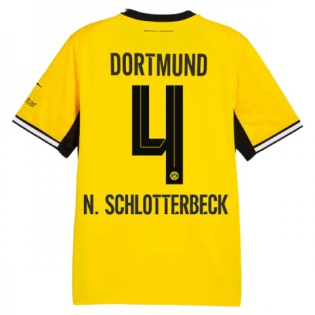 Borussia Dortmund N. Schlotterbeck 4 Hjemmedrakt 2026-27 Kortermet Borussia Dortmund N. Schlotterbeck 4 Hjemmedrakt 2026-27 Kortermet