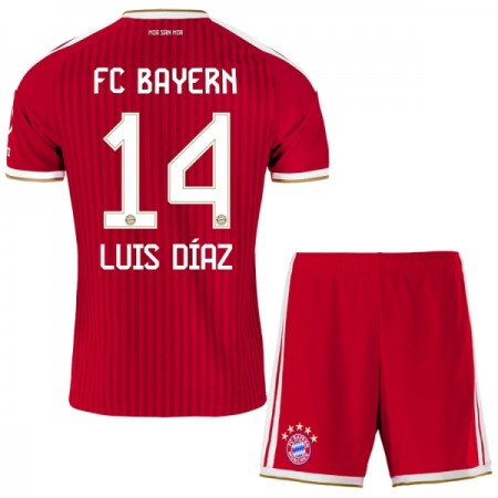FC Bayern München Luis Diaz 14 Barn Hjemmedrakt 2026-27 Kortermet