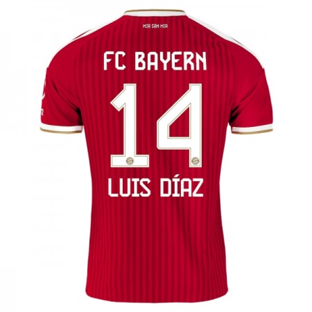 FC Bayern München Luis Diaz 14 Hjemmedrakt 2026-27 Kortermet