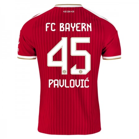 FC Bayern München Pavlovic 45 Hjemmedrakt 2026-27 Kortermet FC Bayern München Pavlovic 45 Hjemmedrakt 2026-27 Kortermet