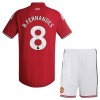 Manchester United B. Fernandes 8 Barn Hjemmedrakt 2026-27 Kortermet