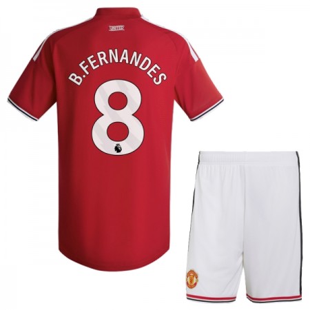 Manchester United B. Fernandes 8 Barn Hjemmedrakt 2026-27 Kortermet