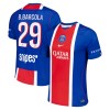 Paris Saint-Germain Bradley Barcola 29 Hjemmedrakt 2026-27 Kortermet