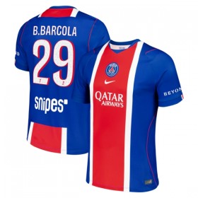 Paris Saint-Germain Bradley Barcola 29 Hjemmedrakt 2026-27 Kortermet