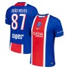 Paris Saint-Germain Joao Neves 87 Hjemmedrakt 2026-27 Kortermet