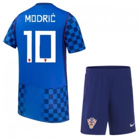 Kroatia Modrić 10 Barn Bortedrakt VM 2026 Kortermet