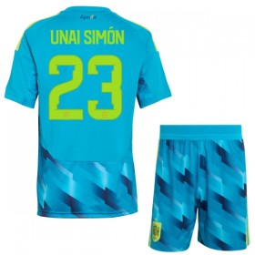 Spania Unai Simon 23 Keeper Barn Drakt VM 2026 Kortermet