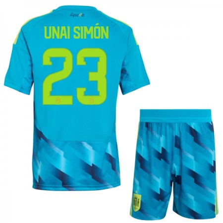 Spania Unai Simon 23 Keeper Barn Drakt VM 2026 Kortermet