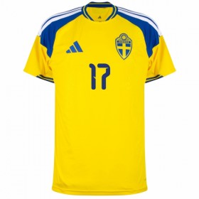 Sverige Gyokeres 17 Hjemmedrakt VM 2026 Kortermet