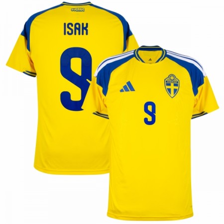 Sverige Isak 9 Hjemmedrakt VM 2026 Kortermet