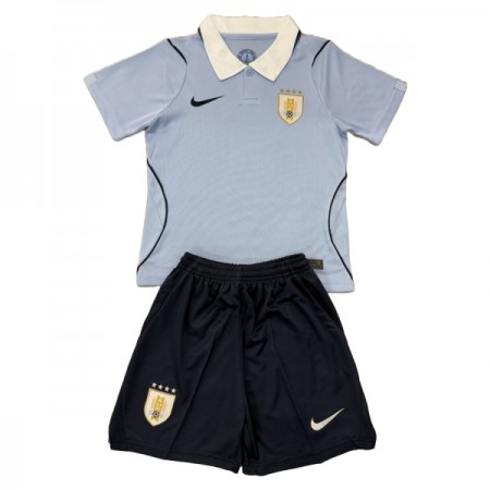 Uruguay Barn Hjemmedrakt VM 2026 Kortermet Uruguay Barn Hjemmedrakt VM 2026 Kortermet