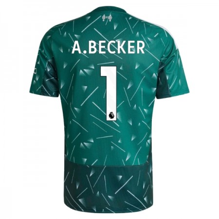 Liverpool A. Becker 1 Keeper Hjemmedrakt 2026-27 Grønn Kortermet Liverpool A. Becker 1 Keeper Hjemmedrakt 2026-27 Grønn Kortermet