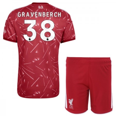 Liverpool Gravenberch 38 Barn Hjemmedrakt 2026-27 Kortermet