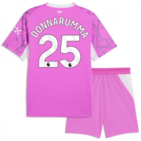 Manchester City Donnarumma 25 Keeper Barn Bortedrakt 2026-27 Rosa Kortermet Manchester City Donnarumma 25 Keeper Barn Bortedrakt 2026-27 Rosa Kortermet