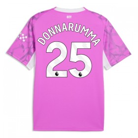 Manchester City Donnarumma 25 Keeper Bortedrakt 2026-27 Rosa Kortermet