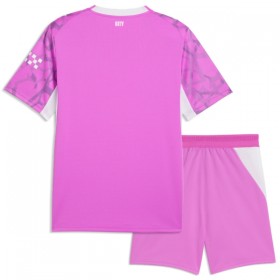 Manchester City Keeper Barn Bortedrakt 2026-27 Rosa Kortermet