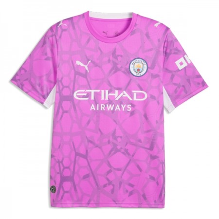 Manchester City Keeper Bortedrakt 2026-27 Rosa Kortermet