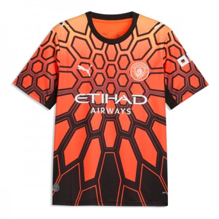 Manchester City Keeper Tredjedrakt 2026-27 Oransje Kortermet