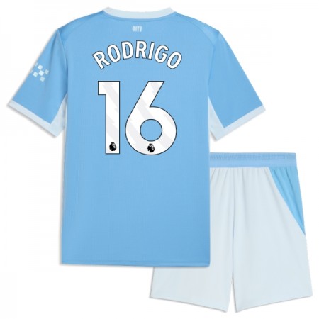 Manchester City Rodrigo 16 Barn Hjemmedrakt 2026-27 Kortermet